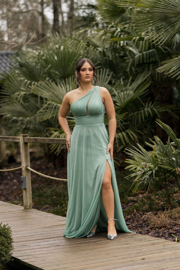 Vestido Monchique - Verde Água