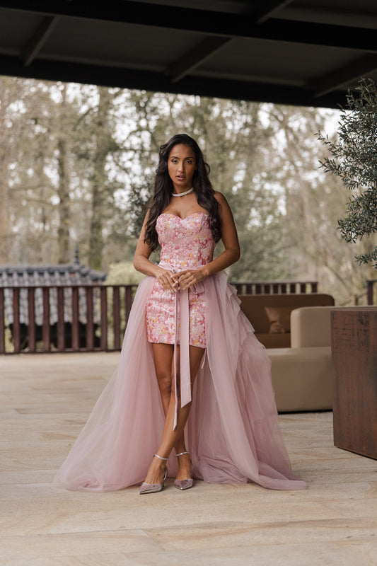 Vestido Luanda - Rosa