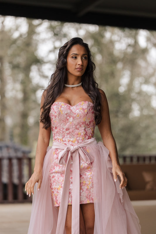 Vestido Luanda - Rosa