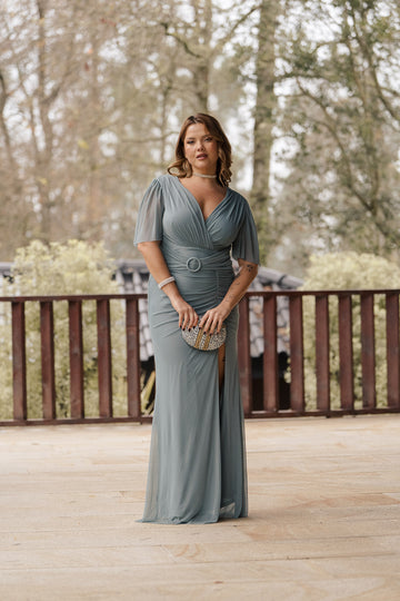 Vestido Amesterdão - Verde Água