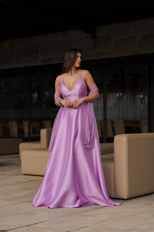 Vestido Madrid - Lilás