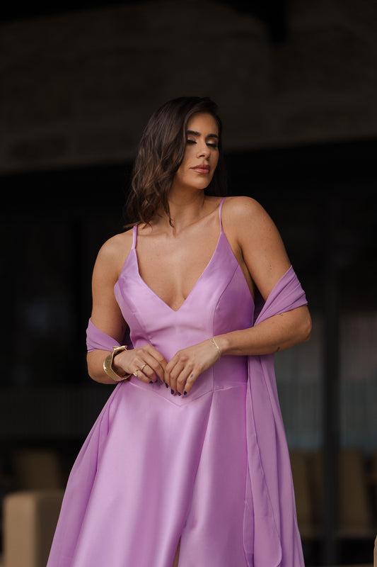 Vestido Madrid - Lilás