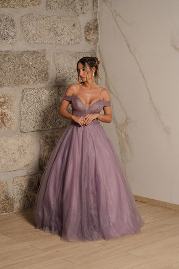 Vestido Nassau - Lilás