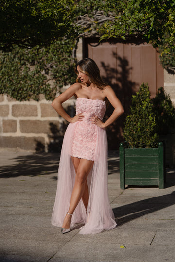 Vestido Panamá - Rosa