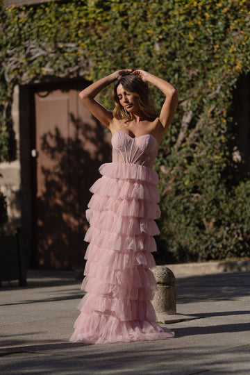 Vestido Berlim - rosa