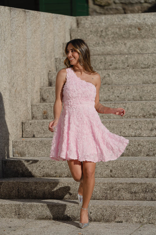 Vestido Dominica - Rosa
