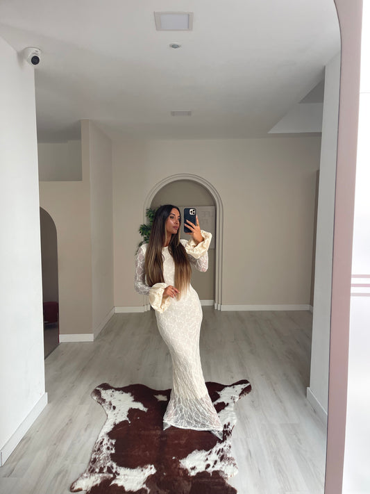 Vestido Mona - bege