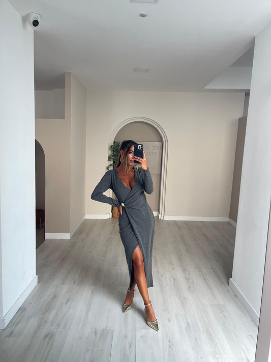 Vestido Kira - cinza