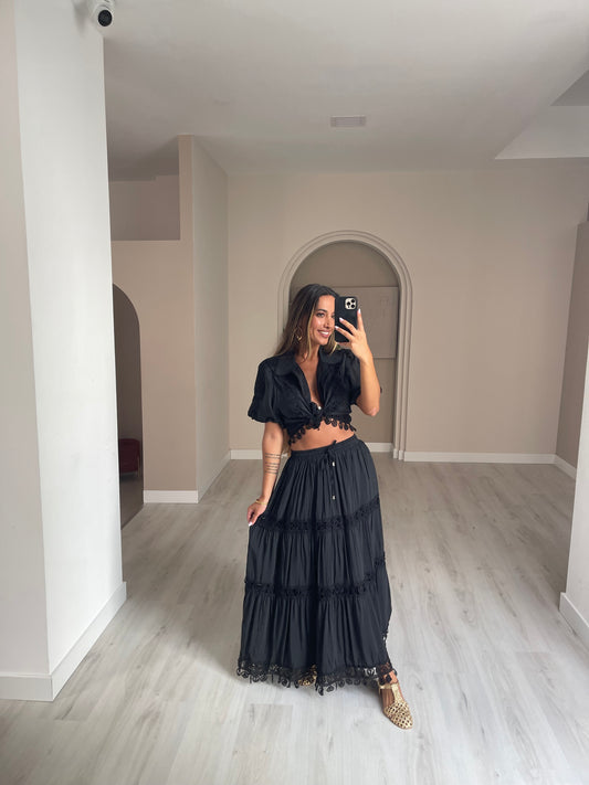 Conjunto Zahara - Preto