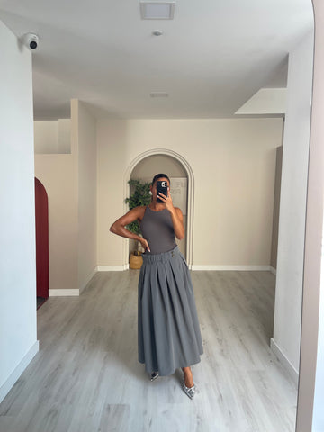 Vestido Julieta - cinza