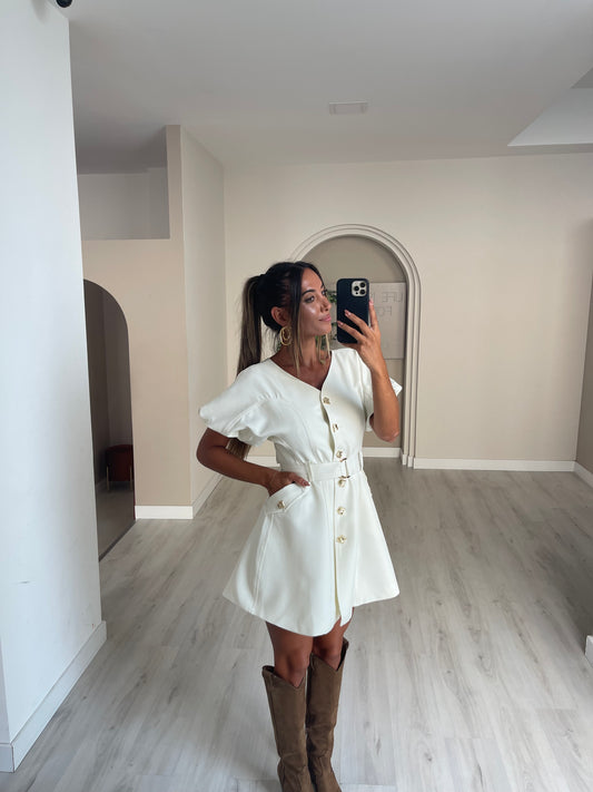 Vestido Santiago - branco