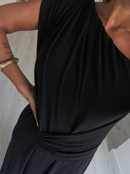 Vestido Grega - preto