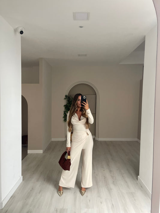 Jumpsuit Matilde - bege