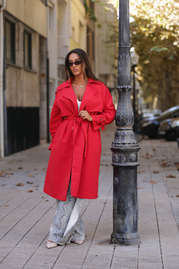 Gabardine Vermelha