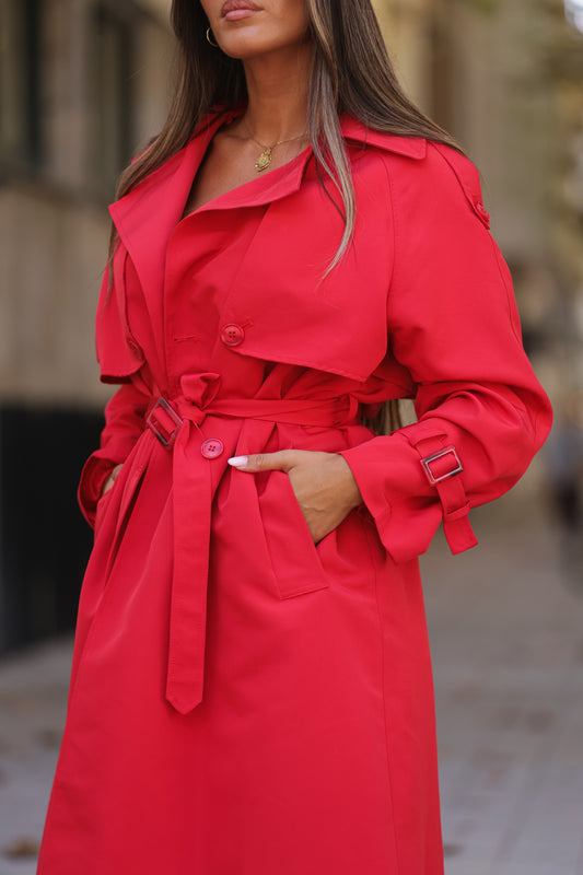 Gabardine Vermelha