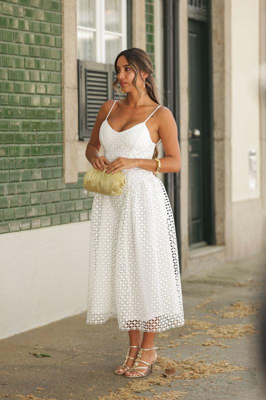Vestido Eloá - Branco