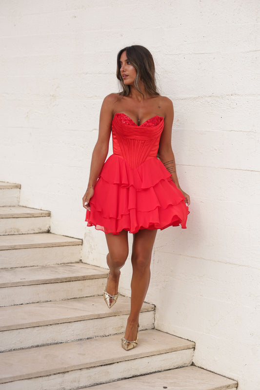 Vestido Porto Rico - Vermelho