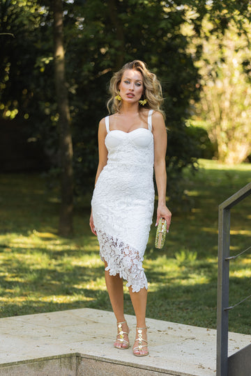 Vestido Miriam -Branco