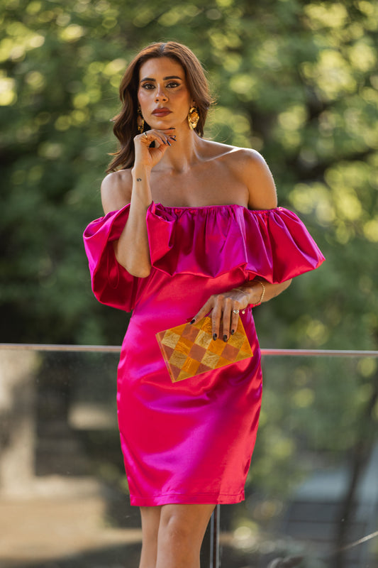 Vestido Amanda - Rosa
