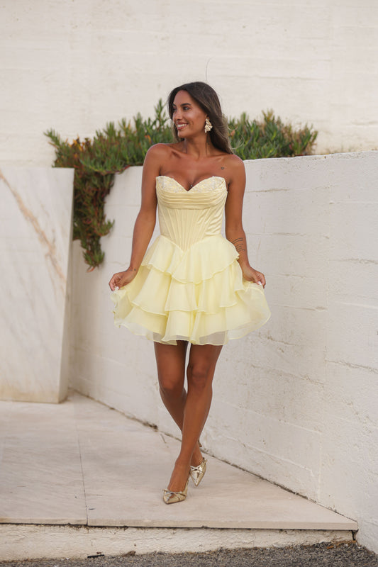 Vestido Porto Rico - Amarelo