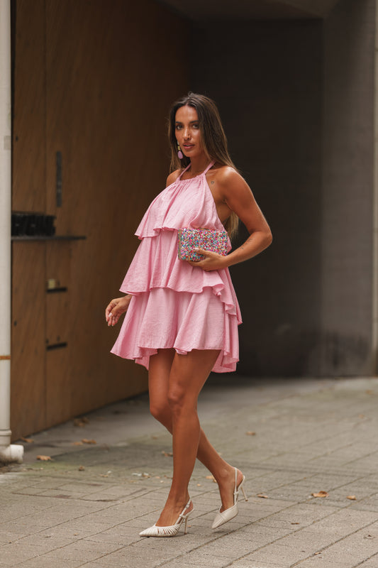 Vestido Mango - Rosa