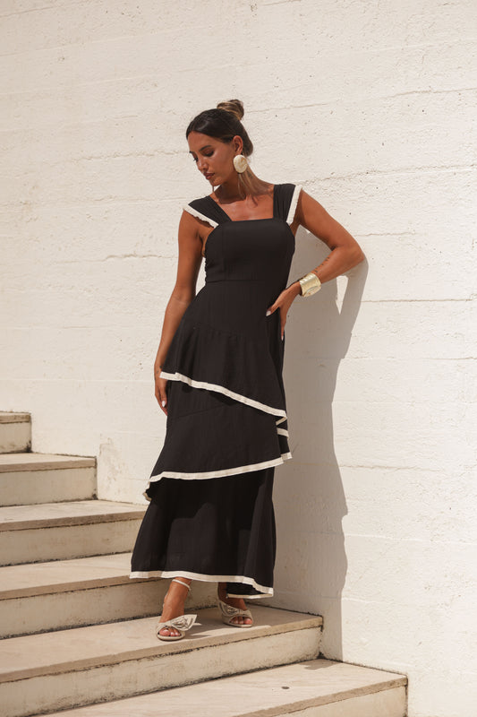 Vestido Toscana - Preto