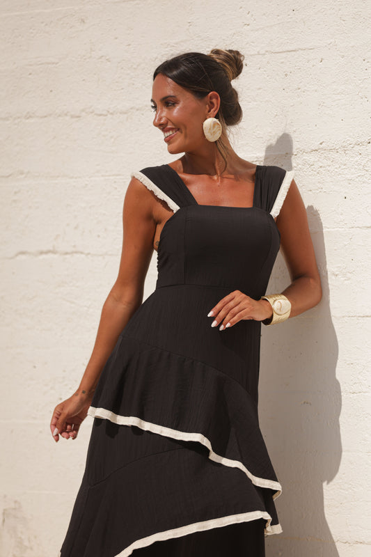 Vestido Toscana - Preto