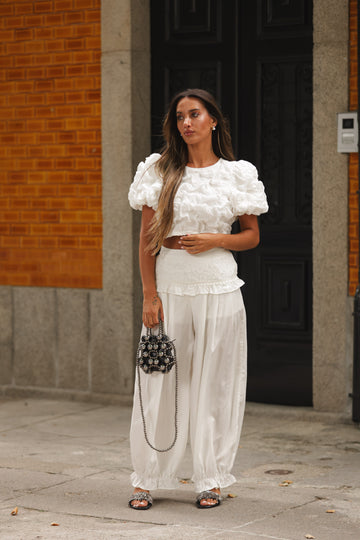 Top Frufru - Branco