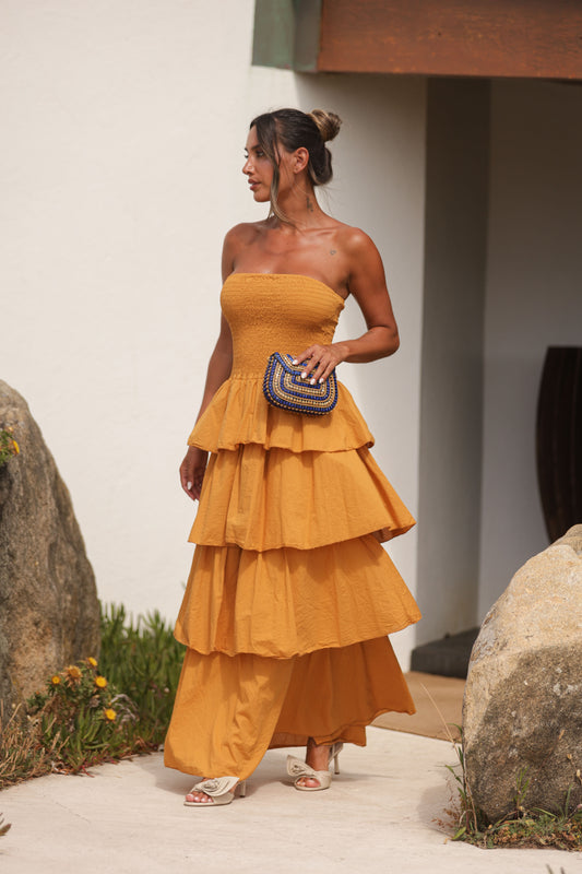 Vestido Menorca - Amarelo