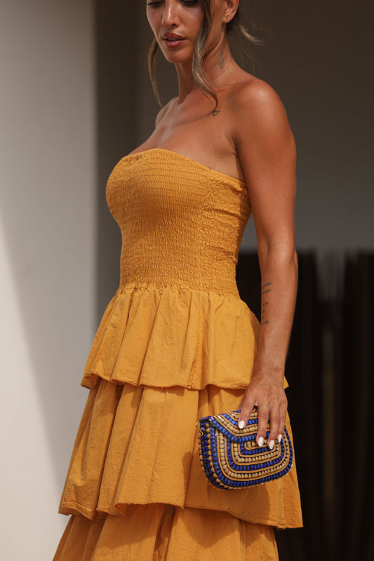 Vestido Menorca - Amarelo