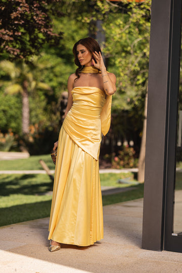 Vestido Grace - Amarelo