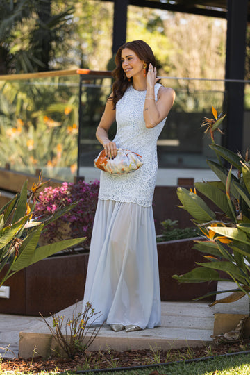 Vestido Oceana - Azul