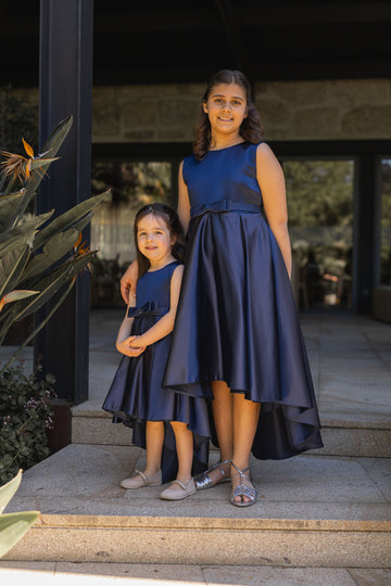 Vestido Marilú - Azul Marinho