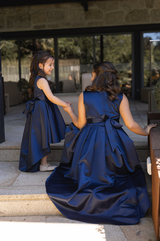 Vestido Marilú - Azul Marinho