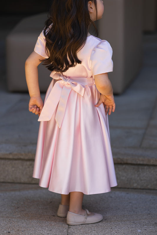 Vestido Lara - rosa bebé