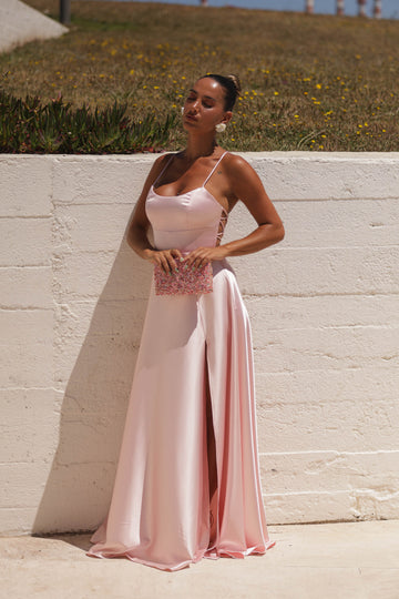 Vestido Suiça - Rosa