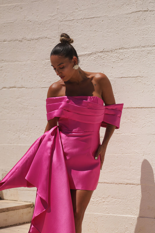 Vestido Mascarenhas - Rosa