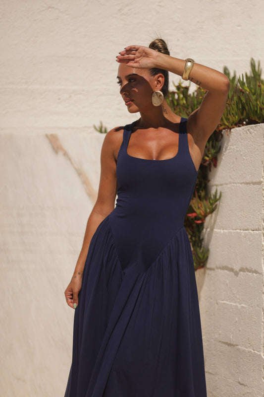Vestido Ribeiro - Azul