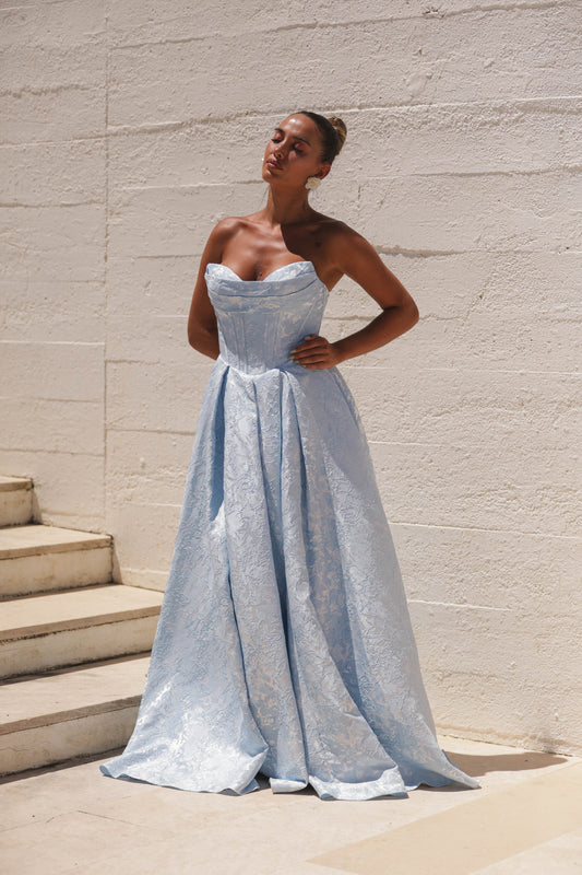 Vestido Bacelar - Azul