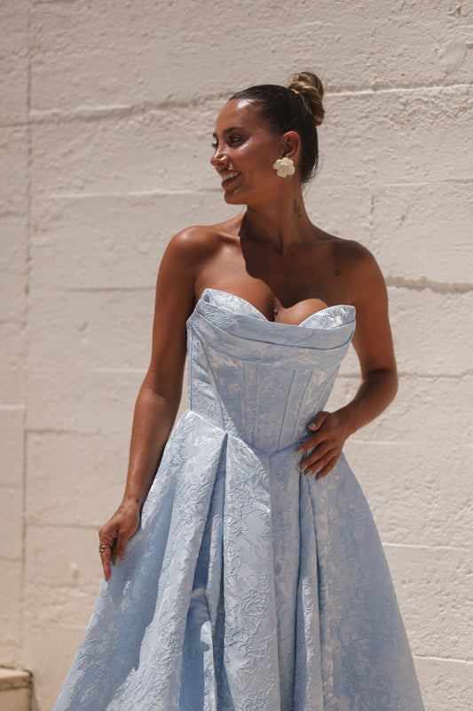 Vestido Bacelar - Azul