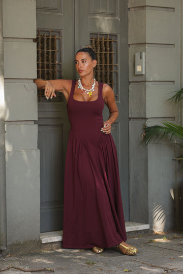 Vestido Ribeiro - Bordeux
