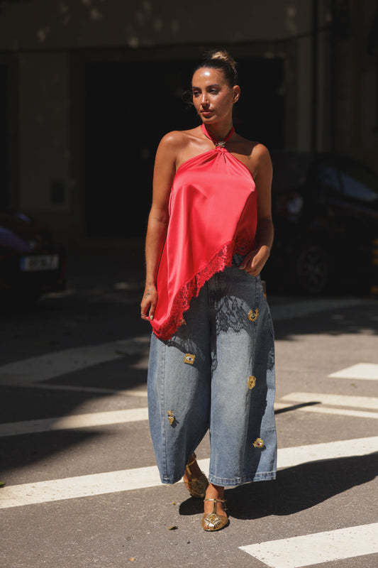 Top Lacerda - Vermelho