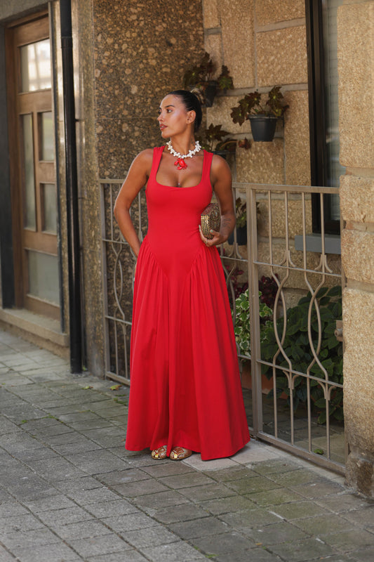 Vestido Ribeiro - Vermelho