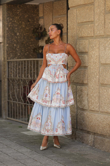 Vestido Congo - Azul