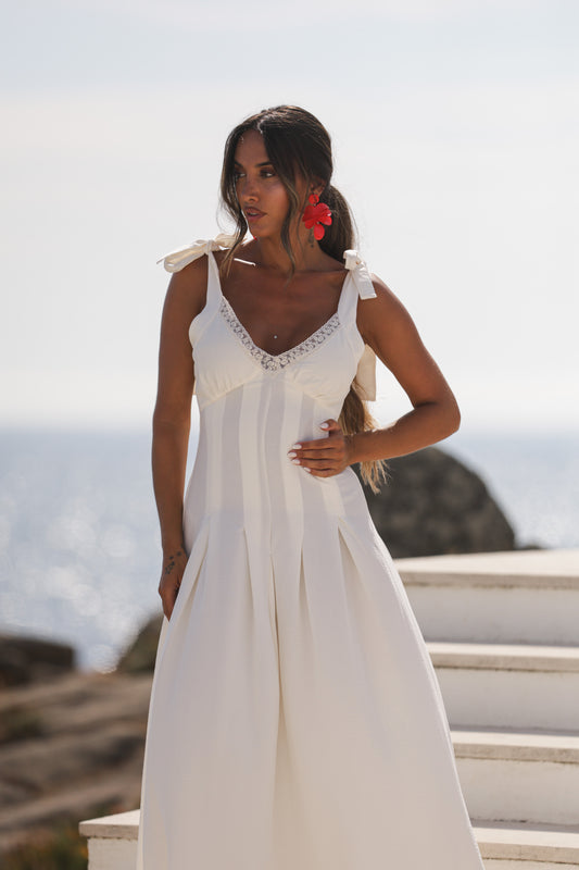 Vestido Constança - Branco