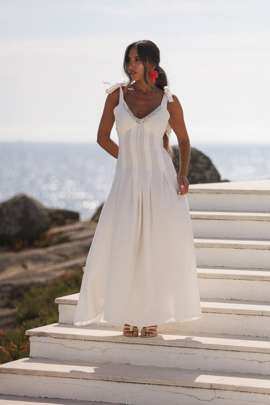 Vestido Constança - Branco