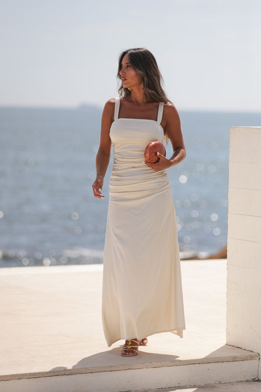 Vestido Serena - Bege