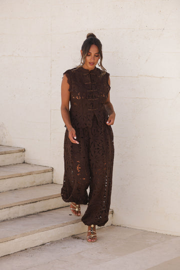 Conjunto Amalfi - Castanho