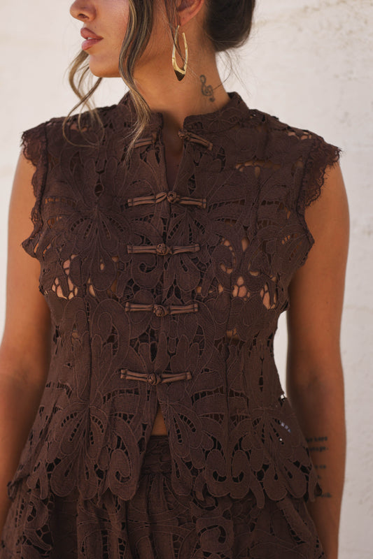 Conjunto Amalfi - Castanho