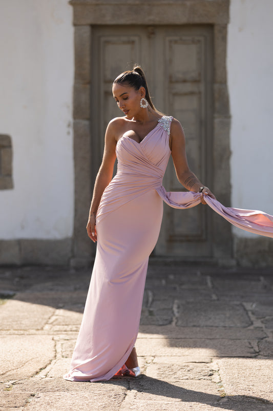 Vestido Agnes - rosa